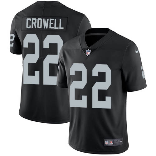 Las Vegas Raiders #22 Isaiah Crowell Black Team Color Men's Stitched Vapor Untouchable Limited Jersey Men's cheap jerseys for sale - CheapJerseys.Shop