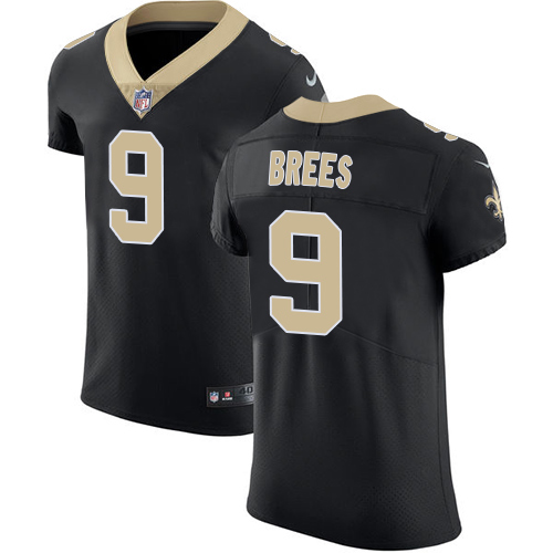 Saints #9 Drew Brees Black Team Color Men's Stitched Vapor Untouchable Elite Jersey cheap jerseys for sale - CheapJerseys.Shop