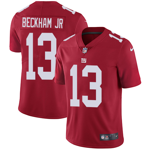 New York Giants #13 Odell Beckham Jr Red Alternate Youth Stitched Vapor Untouchable Limited Jersey Youth cheap jerseys for sale - CheapJerseys.Shop