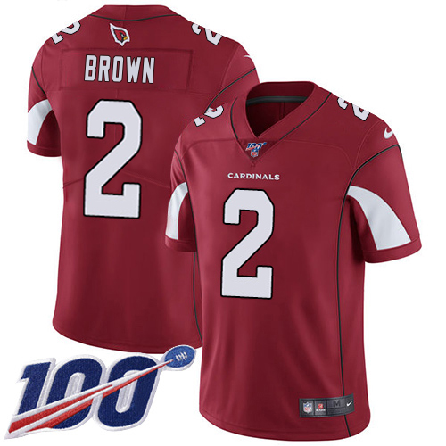 Cardinals #2 Marquise Brown Red Team Color Youth Stitched 100th Season Vapor Untouchable Limited Jersey cheap jerseys for sale - CheapJerseys.Shop