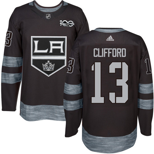 Los Angeles Kings #13 Kyle Clifford Black 1917-2017 100th Anniversary Stitched Jersey Men's cheap jerseys for sale - CheapJerseys.Shop