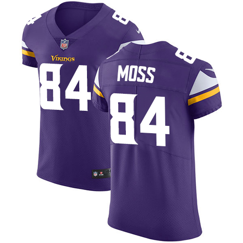 Vikings #84 Randy Moss Purple Team Color Men's Stitched Vapor Untouchable Elite Jersey cheap jerseys for sale - CheapJerseys.Shop