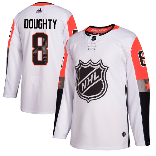 Los Angeles Kings #8 Drew Doughty White 2018 All-Star Pacific Division Authentic Stitched Youth Jersey Youth cheap jerseys for sale - CheapJerseys.Shop