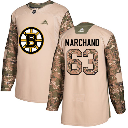 Boston Bruins #63 Brad Marchand Camo Authentic 2017 Veterans Day Youth Stitched Jersey Youth cheap jerseys for sale - CheapJerseys.Shop