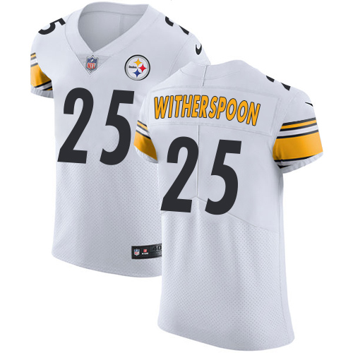 Steelers #25 Ahkello Witherspoon White Men's Stitched Vapor Untouchable Elite Jersey cheap jerseys for sale - CheapJerseys.Shop