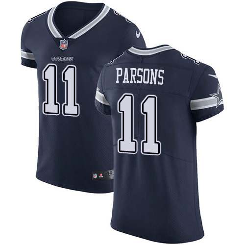 Cowboys #11 Micah Parsons Navy Blue Team Color Men's Stitched Vapor Untouchable Elite Jersey cheap jerseys for sale - CheapJerseys.Shop