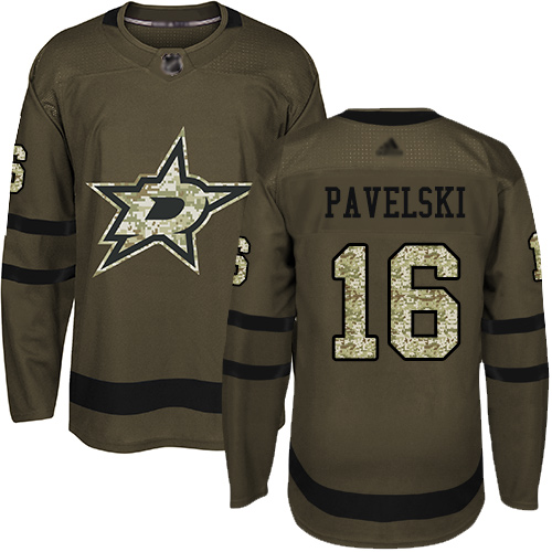 Dallas Stars #16 Joe Pavelski Green Salute to Service Stitched Jersey Men's cheap jerseys for sale - CheapJerseys.Shop