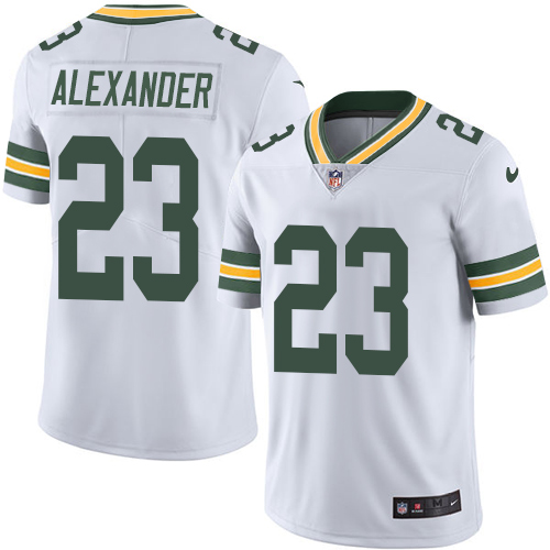 Packers #23 Jaire Alexander White Men's Stitched Vapor Untouchable Limited Jersey cheap jerseys for sale - CheapJerseys.Shop