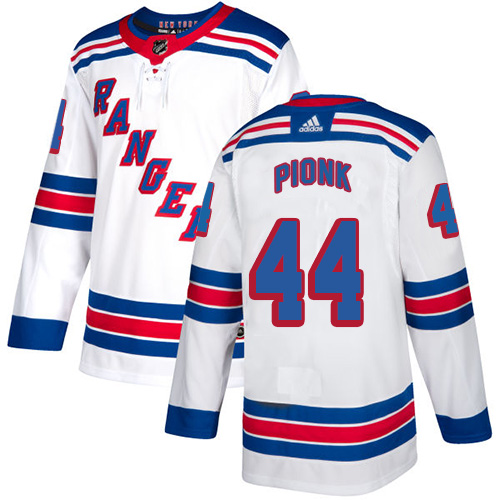 New York Rangers #44 Neal Pionk White Road Authentic Stitched Jersey Men's cheap jerseys for sale - CheapJerseys.Shop