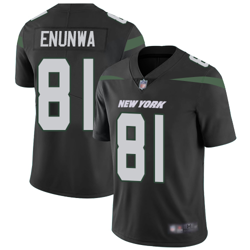 New York Jets #81 Quincy Enunwa Black Alternate Men's Stitched Vapor Untouchable Limited Jersey Men's cheap jerseys for sale - CheapJerseys.Shop
