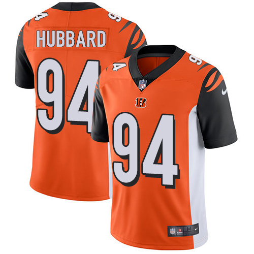Bengals #94 Sam Hubbard Orange Alternate Men's Stitched Vapor Untouchable Limited Jersey cheap jerseys for sale - CheapJerseys.Shop