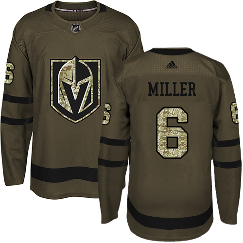Golden Vegas Golden Knights #6 Colin Miller Green Salute to Service Stitched Jersey Men's cheap jerseys for sale - CheapJerseys.Shop