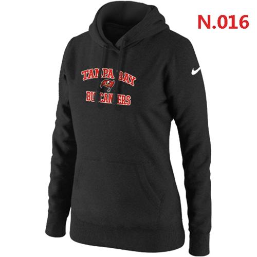 Women's Tampa Bay Buccaneers Heart & Soul Pullover Hoodie Black cheap jerseys for sale - CheapJerseys.Shop