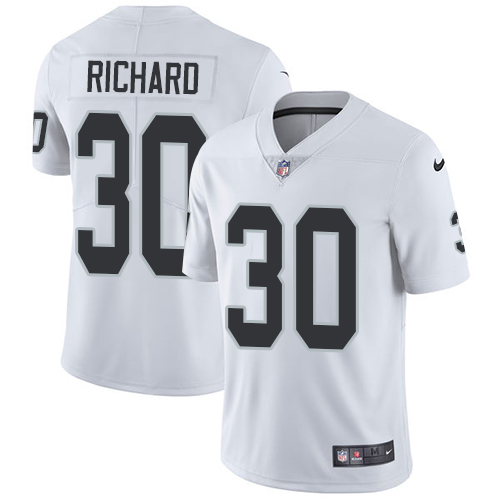 Las Vegas Raiders #30 Jalen Richard White Men's Stitched Vapor Untouchable Limited Jersey Men's cheap jerseys for sale - CheapJerseys.Shop
