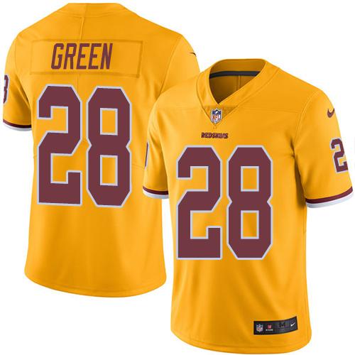 Washington Commanders #28 Darrell Green Gold Men's Stitched Limited Rush Jersey Men's cheap jerseys for sale - CheapJerseys.Shop