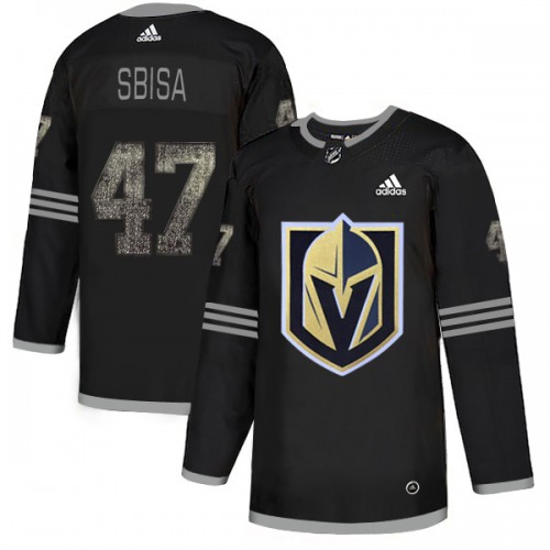 Golden Vegas Golden Knights #47 Luca Sbisa Black Authentic Classic Stitched Jersey Men's cheap jerseys for sale - CheapJerseys.Shop