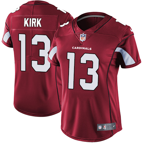 Arizona Cardinals #13 Christian Kirk Red Team Color Women's Stitched Vapor Untouchable Limited Jersey Womens cheap jerseys for sale - CheapJerseys.Shop