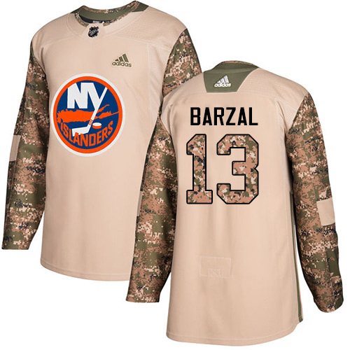New York Islanders #13 Mathew Barzal Camo Authentic 2017 Veterans Day Stitched Youth Jersey Youth cheap jerseys for sale - CheapJerseys.Shop