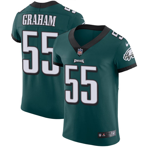 Eagles #55 Brandon Graham Midnight Green Team Color Men's Stitched Vapor Untouchable Elite Jersey cheap jerseys for sale - CheapJerseys.Shop