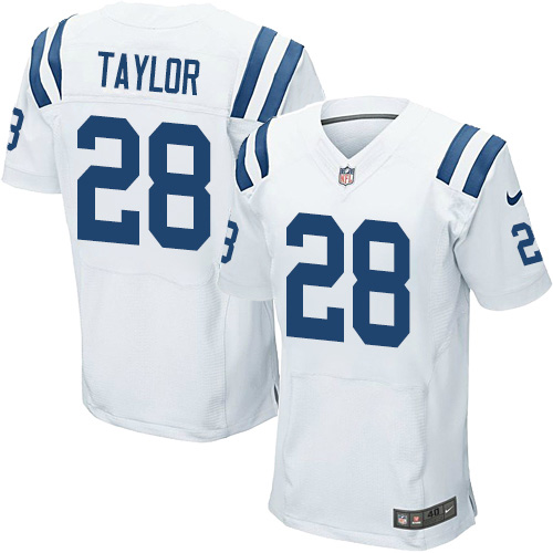 Colts #28 Jonathan Taylor White Men's Stitched New Elite Jersey cheap jerseys for sale - CheapJerseys.Shop