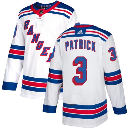 New York Rangers #3 James Patrick White Away Authentic Stitched Jersey Men's cheap jerseys for sale - CheapJerseys.Shop