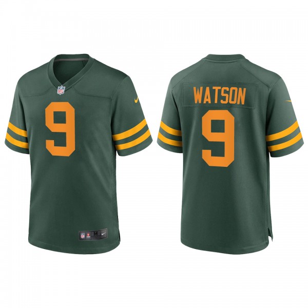 Men's Youth Women's Green Bay Packers #9 Christian Watson Alternate Vapor Limited Player Jersey - Green cheap jerseys for sale - CheapJerseys.Shop