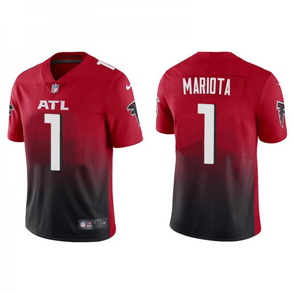 Men's Atlanta Falcons #1 Marcus Mariota Red Vapor Untouchable Limited Stitched Jersey cheap jerseys for sale - CheapJerseys.Shop