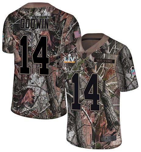 Buccaneers #14 Chris Godwin Camo Men's Super Bowl LV Bound Stitched Limited Rush Realtree Jersey cheap jerseys for sale - CheapJerseys.Shop