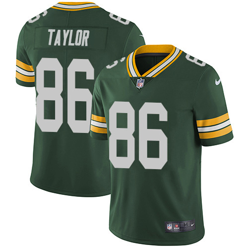 Green Bay Packers #86 Malik Taylor Green Team Color Youth Stitched Vapor Untouchable Limited Jersey Youth cheap jerseys for sale - CheapJerseys.Shop