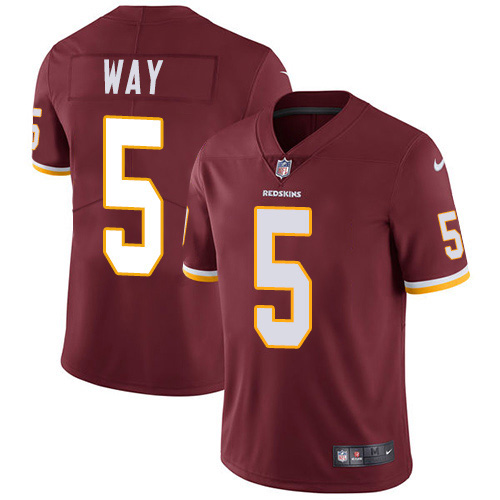 Washington Commanders #5 Tress Way Burgundy Team Color Men's Stitched Vapor Untouchable Limited Jersey Men's cheap jerseys for sale - CheapJerseys.Shop
