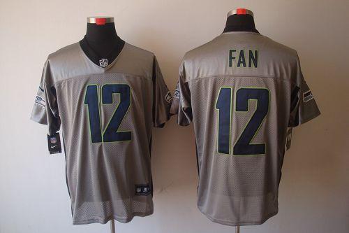 Seahawks #12 Fan Grey Shadow Men's Stitched Elite Jersey cheap jerseys for sale - CheapJerseys.Shop