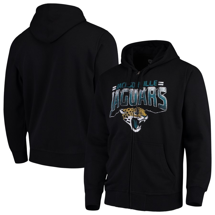 Jacksonville Jaguars G-III Sports By Carl Banks Perfect Season Full-Zip Hoodie Black cheap jerseys for sale - CheapJerseys.Shop