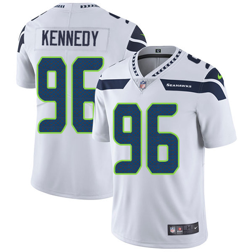 Seattle Seahawks #96 Cortez Kennedy White Men's Stitched Vapor Untouchable Limited Jersey Men's cheap jerseys for sale - CheapJerseys.Shop