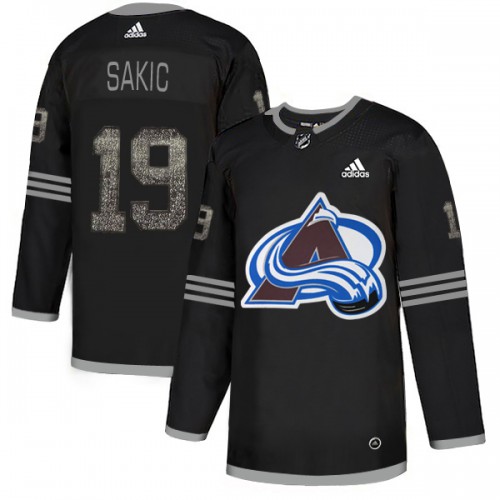 Colorado Avalanche #19 Joe Sakic Black Authentic Classic Stitched Jersey Men's cheap jerseys for sale - CheapJerseys.Shop