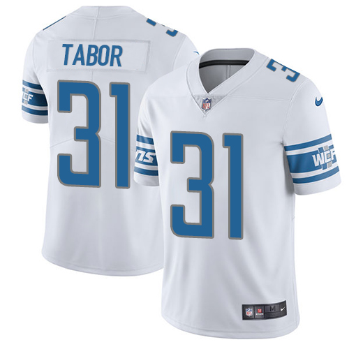 Detroit Lions #31 Teez Tabor White Men's Stitched Vapor Untouchable Limited Jersey Men's cheap jerseys for sale - CheapJerseys.Shop