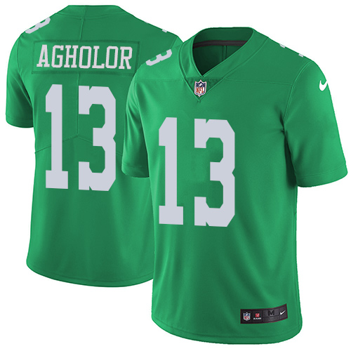 Philadelphia Eagles #13 Nelson Agholor Green Youth Stitched Limited Rush Jersey Youth cheap jerseys for sale - CheapJerseys.Shop