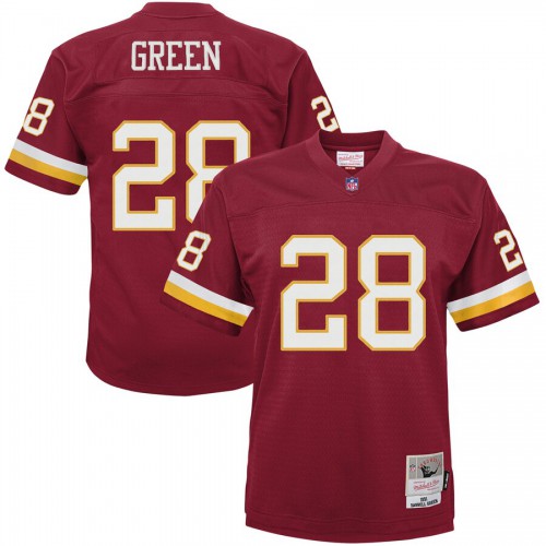 Youth Washington Washington Commanders #28 Darrell Green Mitchell & Ness Burgundy 1991 Legacy Retired Player Jersey Youth cheap jerseys for sale - CheapJerseys.Shop