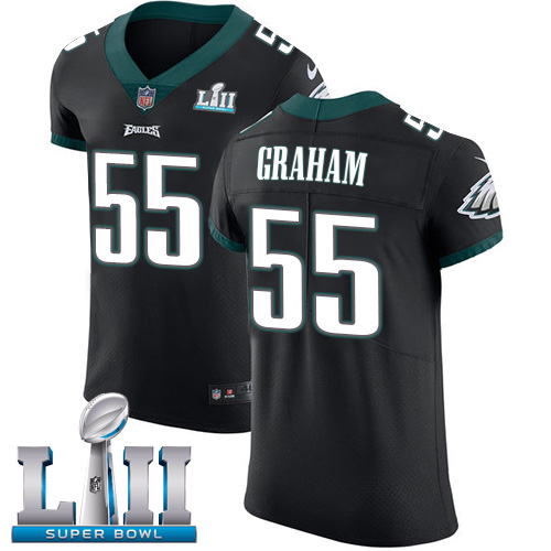 Eagles #55 Brandon Graham Black Alternate Super Bowl LII Men's Stitched Vapor Untouchable Elite Jersey cheap jerseys for sale - CheapJerseys.Shop