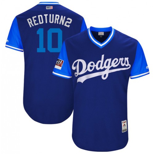 Los Angeles Dodgers #10 Justin Turner Royal