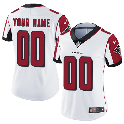 Atlanta Falcons Customized White Stitched Vapor Untouchable Limited Women's Jersey cheap jerseys for sale - CheapJerseys.Shop