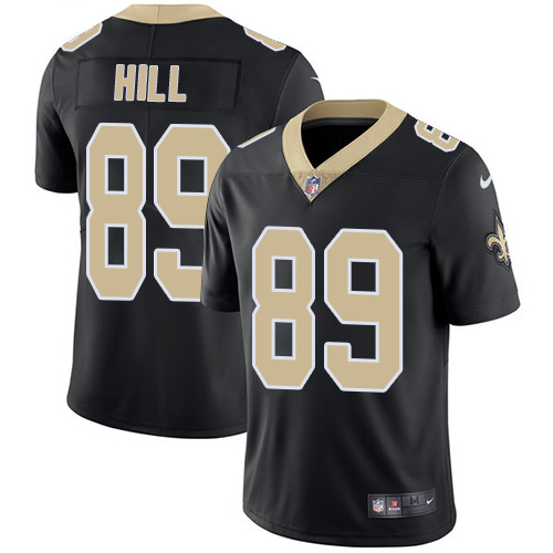 New Orleans Saints #89 Josh Hill Black Team Color Men's Stitched Vapor Untouchable Limited Jersey Men's cheap jerseys for sale - CheapJerseys.Shop