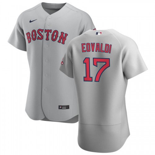 Boston Boston Red Sox #17 Nathan Eovaldi Men's Gray Road 2020 Authentic Team Jersey Men's cheap jerseys for sale - CheapJerseys.Shop