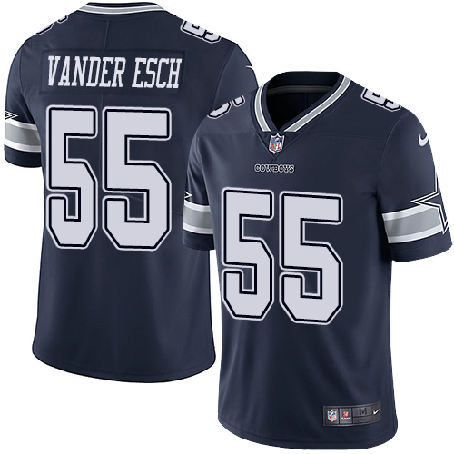 Cowboys #55 Leighton Vander Esch Navy Blue Team Color Men's Stitched Vapor Untouchable Limited Jersey cheap jerseys for sale - CheapJerseys.Shop