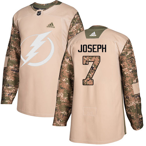 Tampa Bay Lightning #7 Mathieu Joseph Camo Authentic 2017 Veterans Day Youth Stitched Jersey Youth cheap jerseys for sale - CheapJerseys.Shop