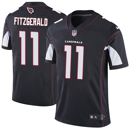 Cardinals #11 Larry Fitzgerald Black Alternate Men's Stitched Vapor Untouchable Limited Jersey cheap jerseys for sale - CheapJerseys.Shop