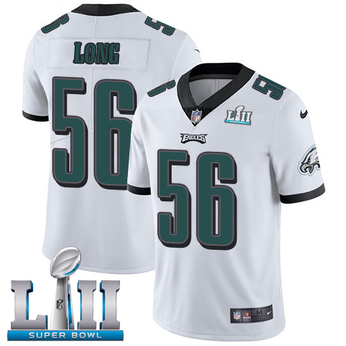 Philadelphia Eagles #56 Chris Long White Super Bowl LII Youth Stitched Vapor Untouchable Limited Jersey Youth cheap jerseys for sale - CheapJerseys.Shop