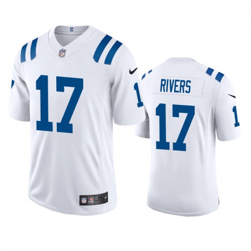 Indianapolis Indianapolis Colts #17 Philip Rivers Men's White 2020 Vapor Limited Jersey Men's cheap jerseys for sale - CheapJerseys.Shop