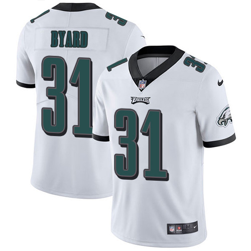 Eagles #31 Kevin Byard White Men's Stitched Vapor Untouchable Limited Jersey cheap jerseys for sale - CheapJerseys.Shop