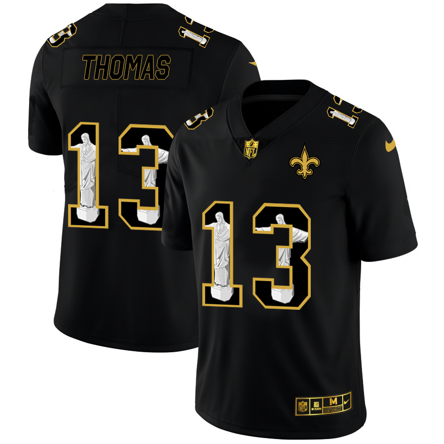New Orleans Saints #13 Michael Thomas Carbon Black Vapor Cristo Redentor Limited Jersey cheap jerseys for sale - CheapJerseys.Shop