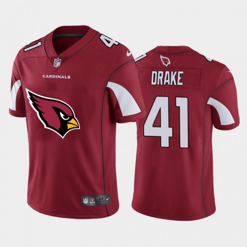 Arizona Arizona Cardinals #41 Kenyan Drake Red Men's Big Team Logo Vapor Limited Jersey Men's cheap jerseys for sale - CheapJerseys.Shop
